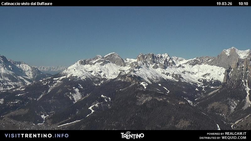 Archiv Foto Webcam Fassatal Rosengartengruppe