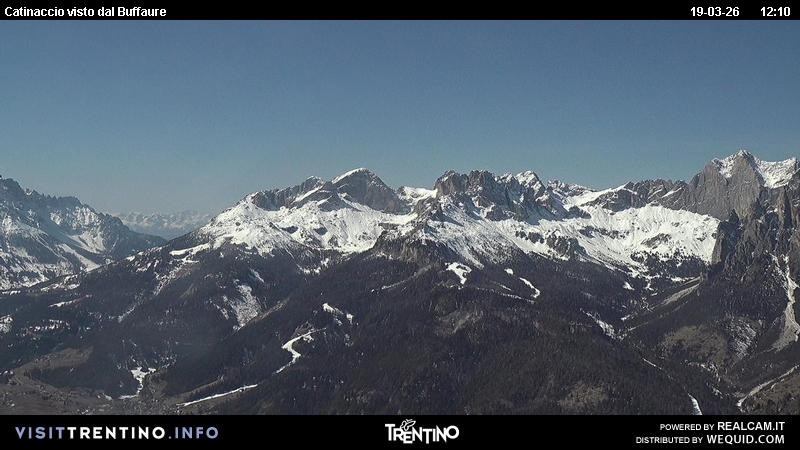 Archiv Foto Webcam Fassatal Rosengartengruppe