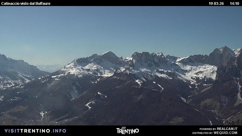 Archiv Foto Webcam Fassatal Rosengartengruppe