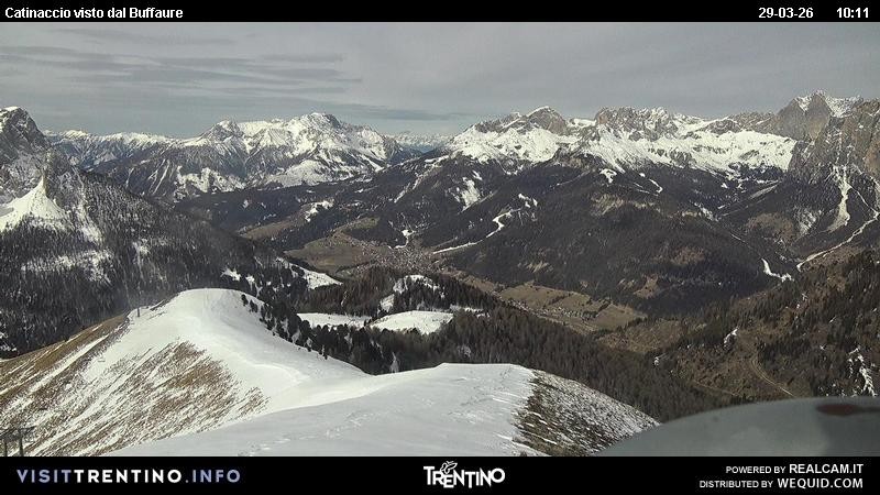 Archiv Foto Webcam Fassatal Rosengartengruppe