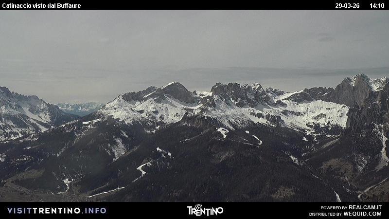 Archiv Foto Webcam Fassatal Rosengartengruppe