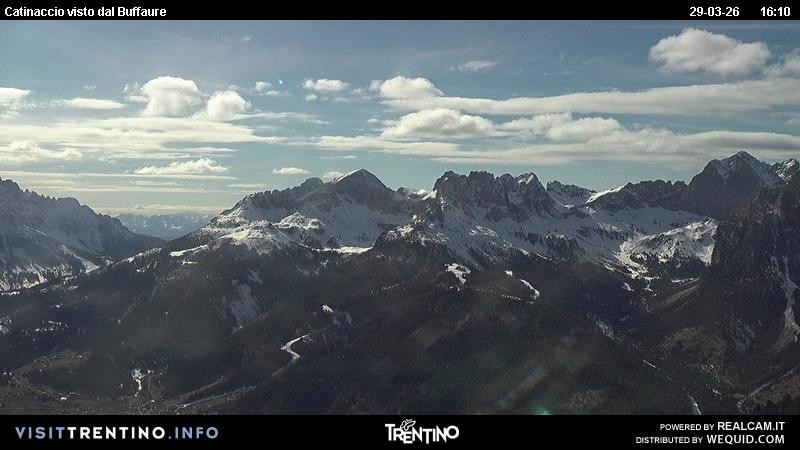 Archiv Foto Webcam Fassatal Rosengartengruppe