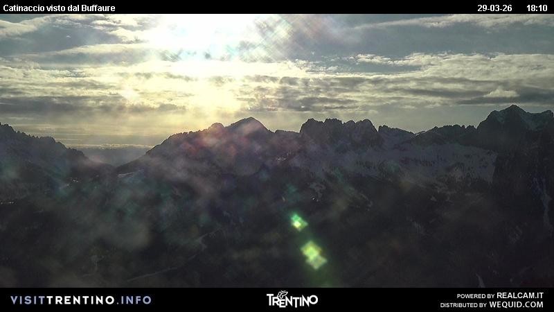 Archiv Foto Webcam Fassatal Rosengartengruppe