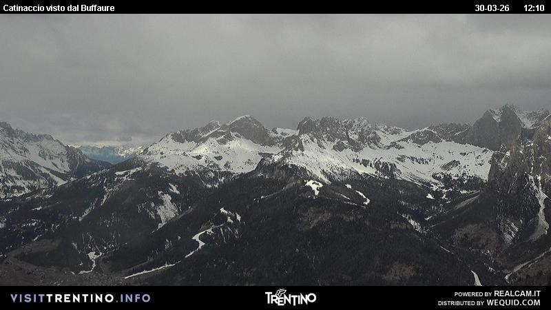 Archiv Foto Webcam Fassatal Rosengartengruppe