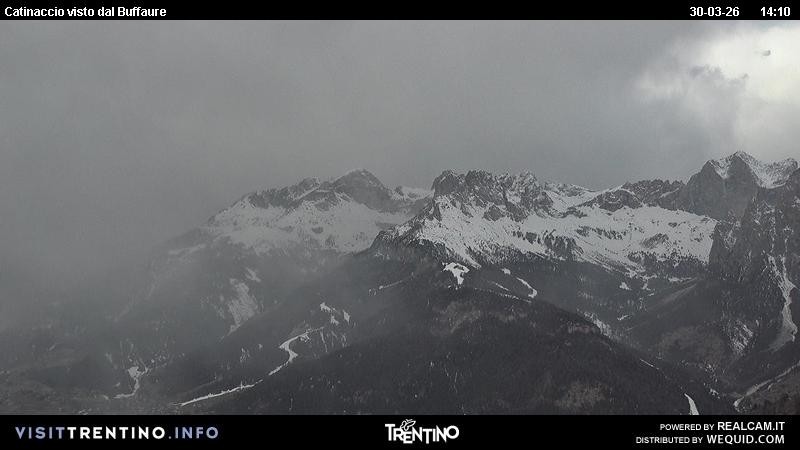 Archiv Foto Webcam Fassatal Rosengartengruppe