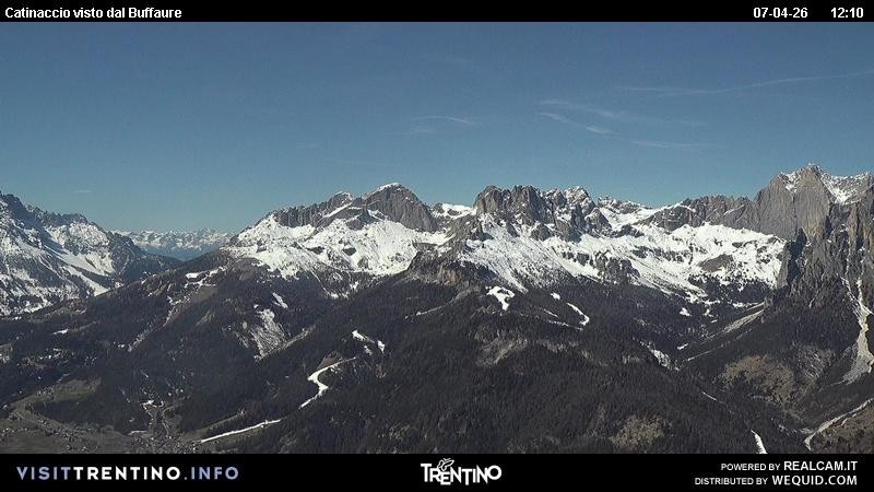 Archiv Foto Webcam Fassatal Rosengartengruppe