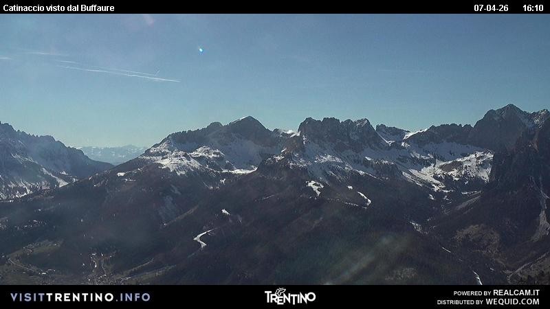 Archiv Foto Webcam Fassatal Rosengartengruppe