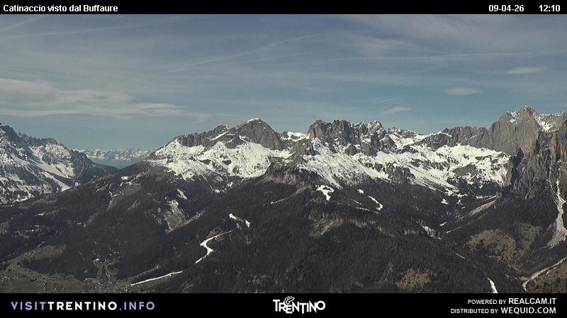 Archiv Foto Webcam Fassatal Rosengartengruppe