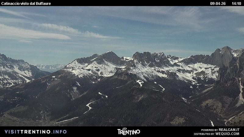 Archiv Foto Webcam Fassatal Rosengartengruppe