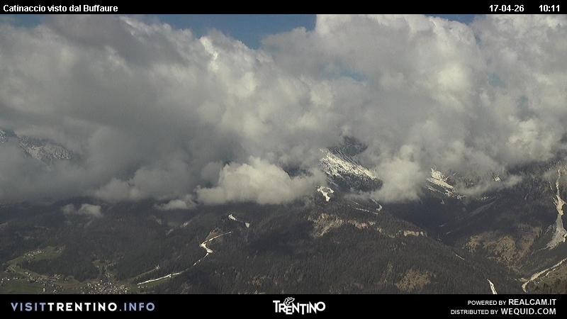 Archived image Webcam Buffaure - Gruppo del Catinaccio