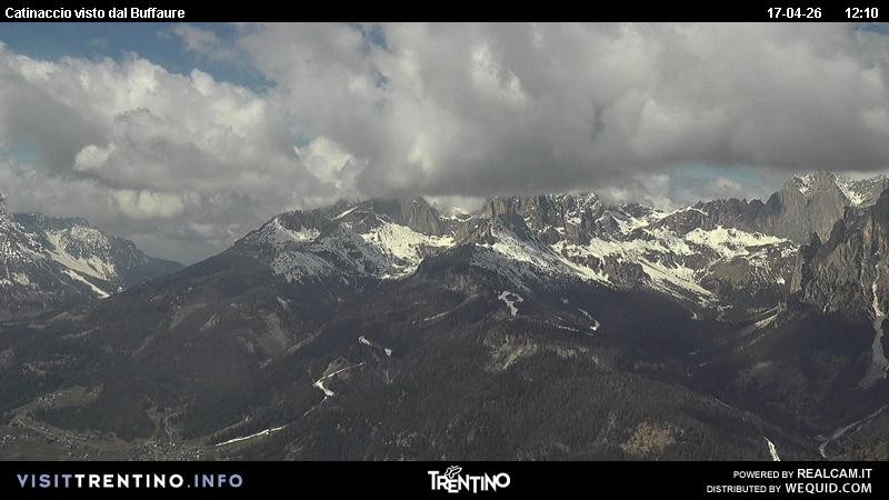 Archived image Webcam Buffaure - Gruppo del Catinaccio