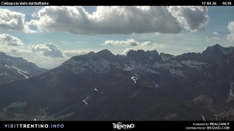 Archiv Foto Webcam Fassatal Rosengartengruppe