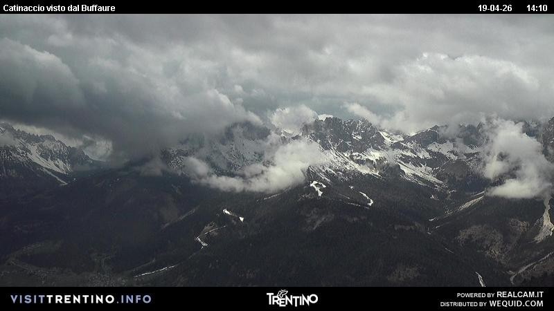Archived image Webcam Buffaure - Gruppo del Catinaccio