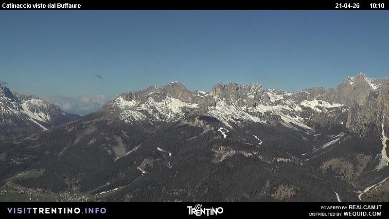 Archiv Foto Webcam Fassatal Rosengartengruppe