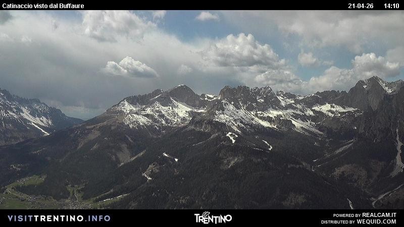 Archived image Webcam Buffaure - Gruppo del Catinaccio