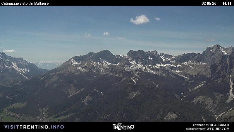 Archived image Webcam Buffaure - Gruppo del Catinaccio