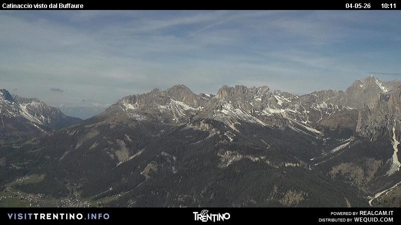 Archiv Foto Webcam Fassatal Rosengartengruppe