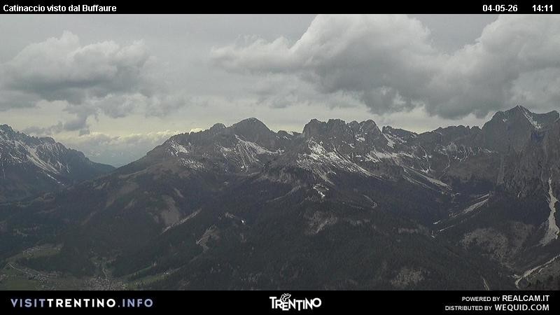 Archiv Foto Webcam Fassatal Rosengartengruppe
