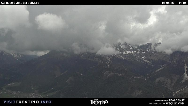 Archived image Webcam Buffaure - Gruppo del Catinaccio