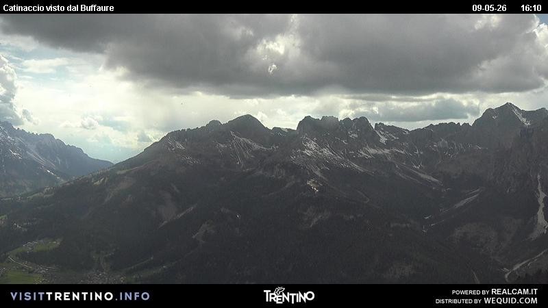 Archiv Foto Webcam Fassatal Rosengartengruppe