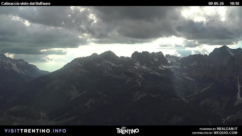 Archiv Foto Webcam Fassatal Rosengartengruppe