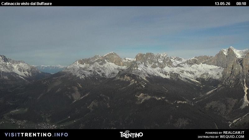 Archiv Foto Webcam Fassatal Rosengartengruppe