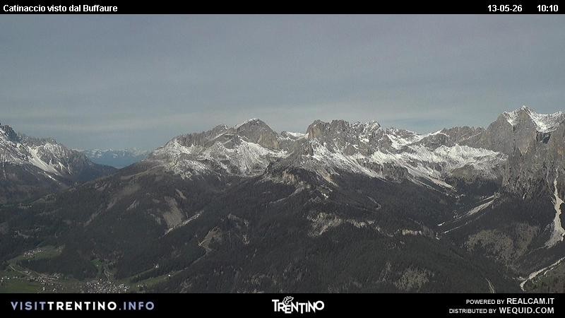 Archiv Foto Webcam Fassatal Rosengartengruppe