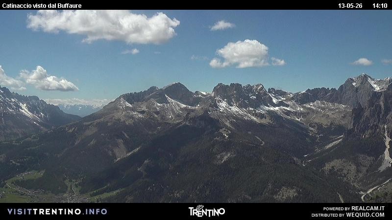 Archiv Foto Webcam Fassatal Rosengartengruppe