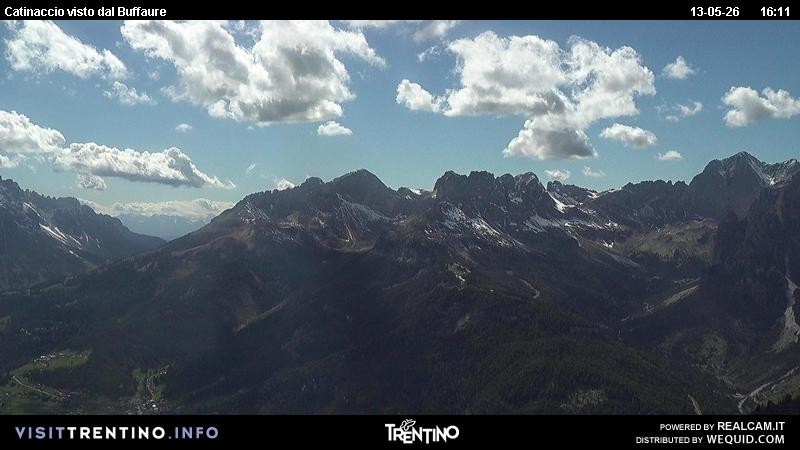 Archiv Foto Webcam Fassatal Rosengartengruppe