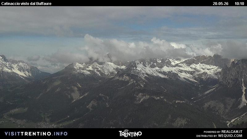 Archived image Webcam Buffaure - Gruppo del Catinaccio