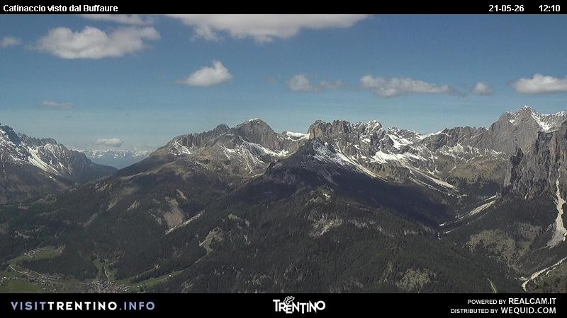 Archiv Foto Webcam Fassatal Rosengartengruppe