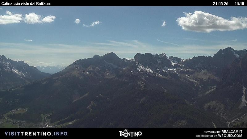 Archiv Foto Webcam Fassatal Rosengartengruppe