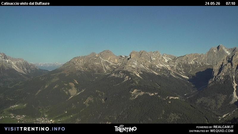 Archived image Webcam Buffaure - Gruppo del Catinaccio