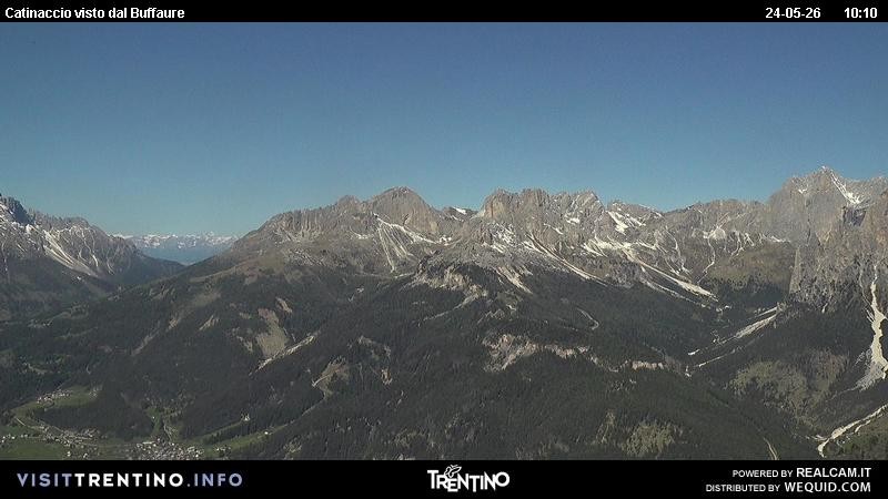 Archived image Webcam Buffaure - Gruppo del Catinaccio