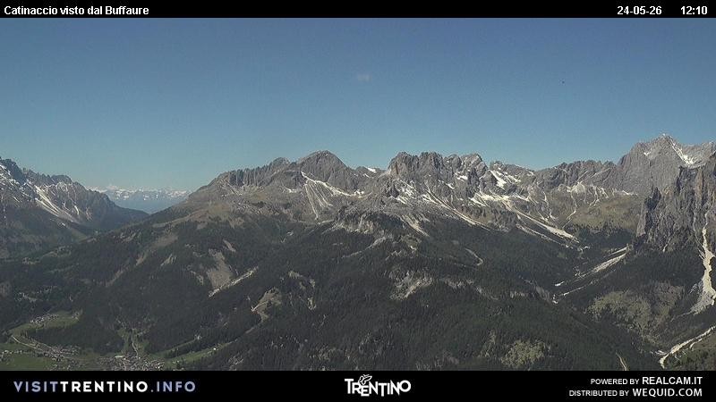 Archived image Webcam Buffaure - Gruppo del Catinaccio