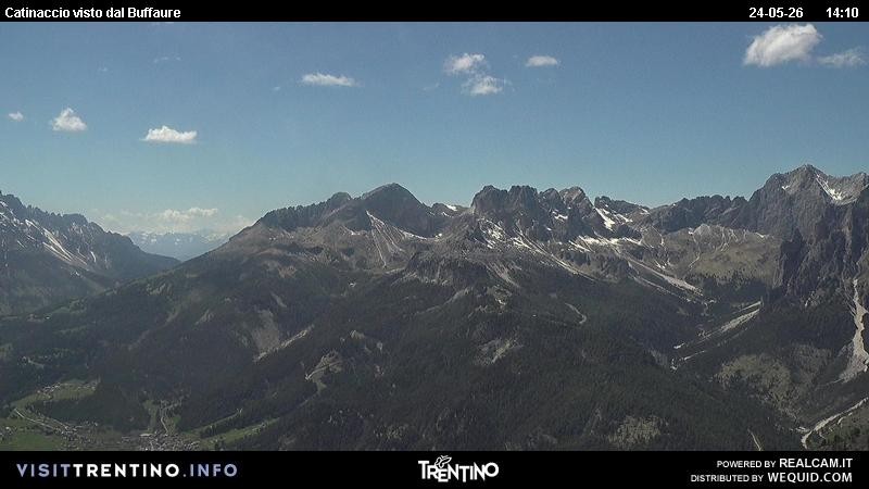 Archived image Webcam Buffaure - Gruppo del Catinaccio