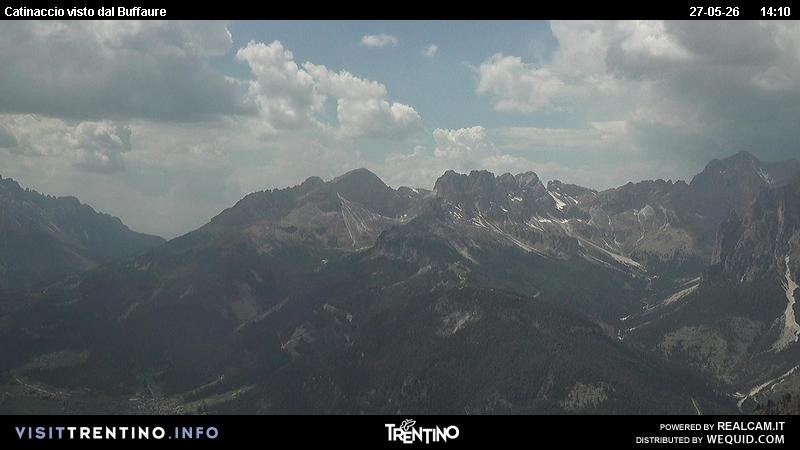 Archiv Foto Webcam Fassatal Rosengartengruppe