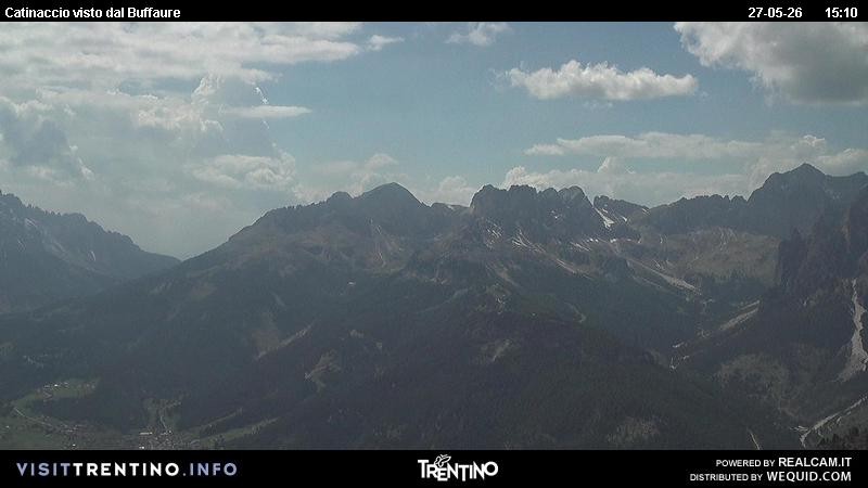 Archiv Foto Webcam Fassatal Rosengartengruppe