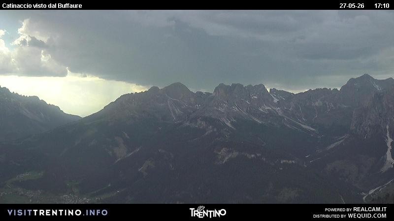 Archiv Foto Webcam Fassatal Rosengartengruppe
