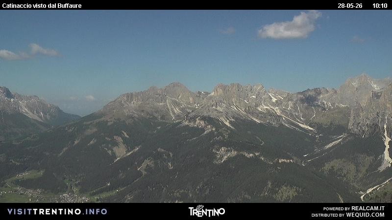 Archived image Webcam Buffaure - Gruppo del Catinaccio