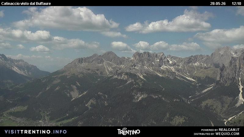 Archived image Webcam Buffaure - Gruppo del Catinaccio