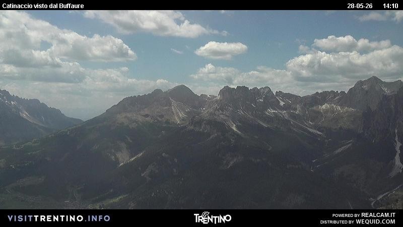 Archived image Webcam Buffaure - Gruppo del Catinaccio