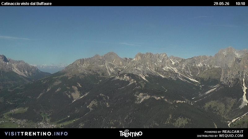 Archiv Foto Webcam Fassatal Rosengartengruppe
