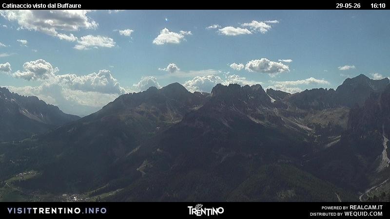 Archiv Foto Webcam Fassatal Rosengartengruppe