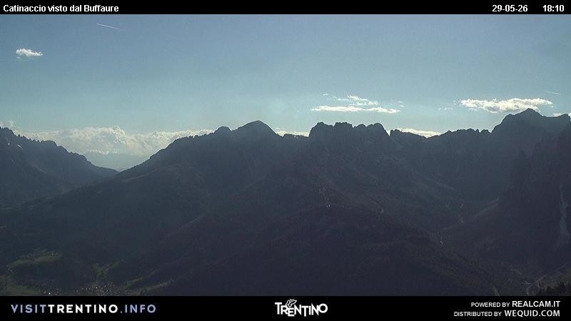 Archiv Foto Webcam Fassatal Rosengartengruppe