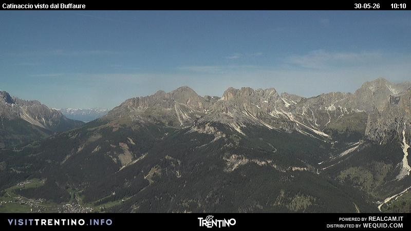 Archived image Webcam Buffaure - Gruppo del Catinaccio