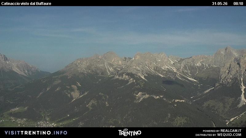 Archiv Foto Webcam Fassatal Rosengartengruppe