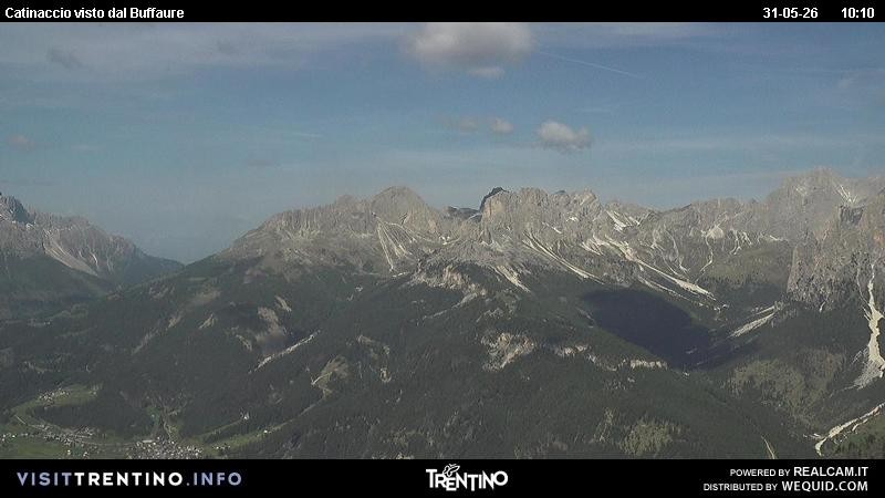 Archiv Foto Webcam Fassatal Rosengartengruppe