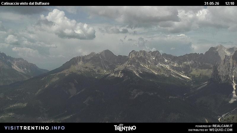 Archiv Foto Webcam Fassatal Rosengartengruppe