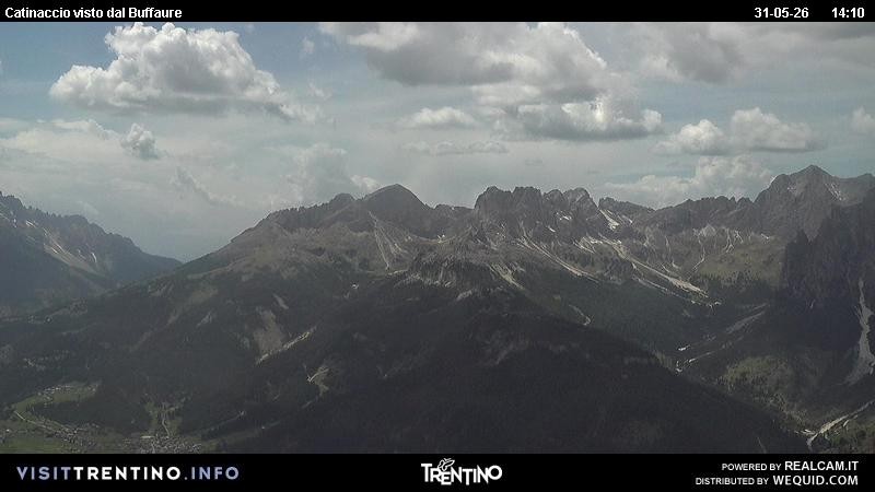 Archiv Foto Webcam Fassatal Rosengartengruppe